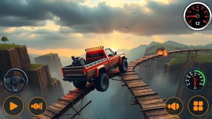 PS5-Level Off-Road Simulator Truck Game on Mobile