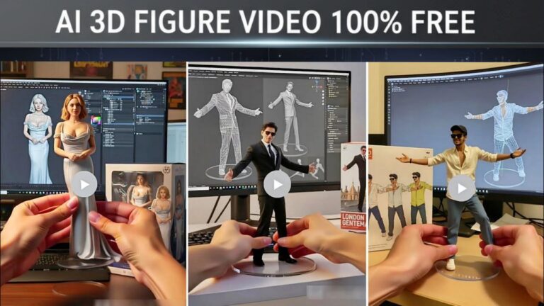 How To Turn 3D Photos Into Videos | 3D Figurine AI With Gemini
